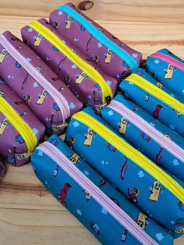 Estojos do Esquadrão Bucal