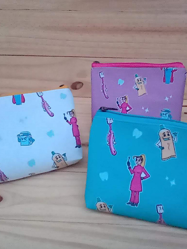 Estojos do Esquadrão Bucal